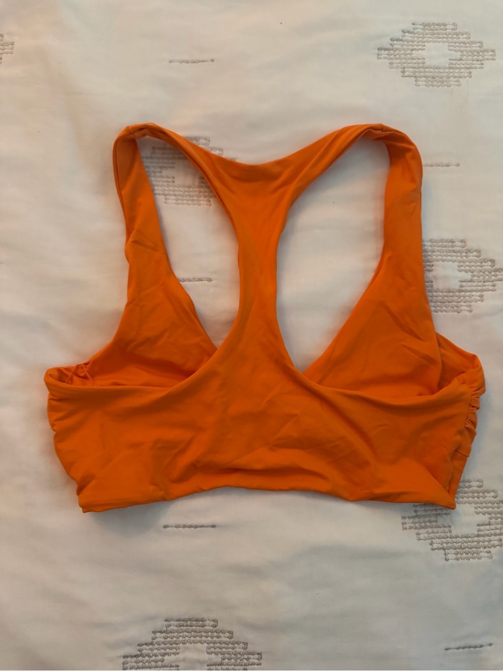 L*Space Orange Three-Piece Bikini Set - Picture 3 of 6